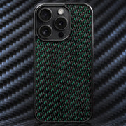 Coque en fibre de carbone tressée pour iPhone