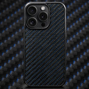 Coque en fibre de carbone tressée pour iPhone