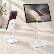 Support de bureau réglable — iPhone et iPad Pro non inclus
