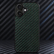 Coque en fibre de carbone tressée pour iPhone