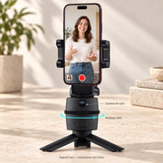 Caméra de suivi du visage et rotation à 360° — smartphone non inclus