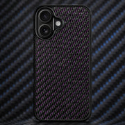 Coque en fibre de carbone tressée pour iPhone