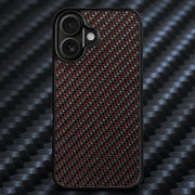 Coque en fibre de carbone tressée pour iPhone
