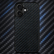 Coque en fibre de carbone tressée pour iPhone