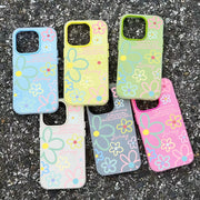 Coque florale antichoc pour iPhone – vue 3