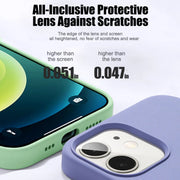 Coque premium en silicone liquide pour iPhone – vue 3