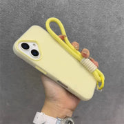 Coque mate avec dragonne pour iPhone – vue 4