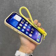 Coque mate avec dragonne pour iPhone – vue 5