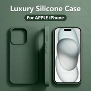 Coque premium en silicone liquide pour iPhone – vue 2