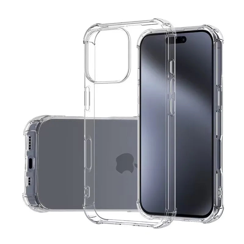 Coque transparente antichoc pour iPhone
