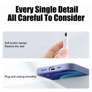 Coque premium en silicone liquide pour iPhone – vue 4