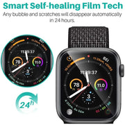 Lot de 3 films hydrogel pour Apple Watch – vue 9