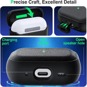 Étui texturé avec mousqueton pour AirPods – vue 6