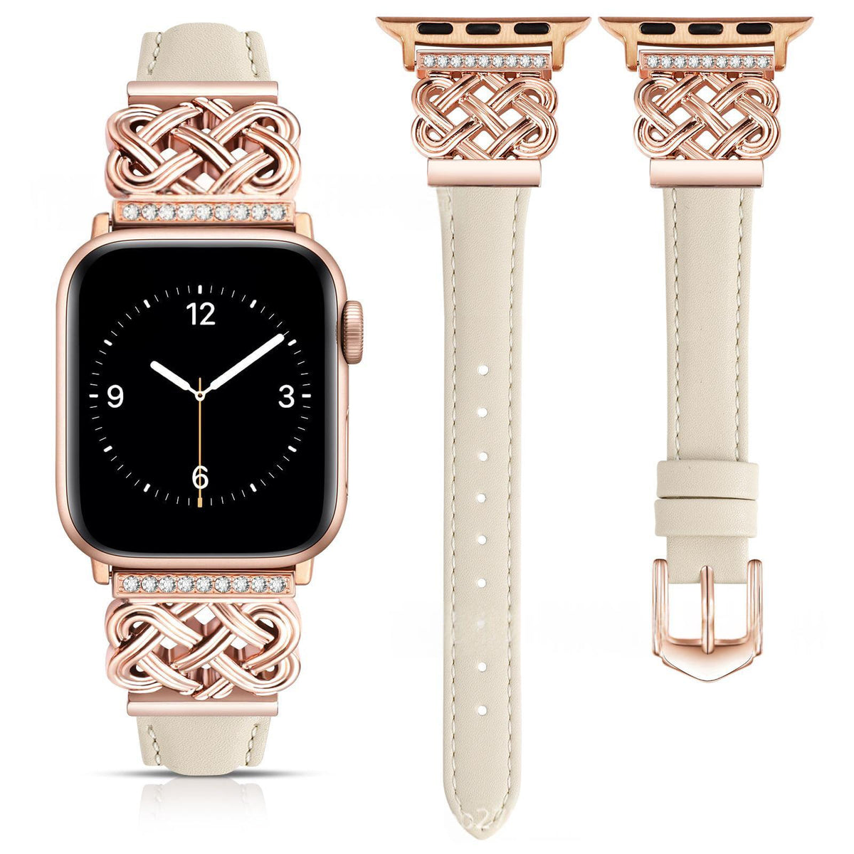 Bracelet à boucle entrelacée pour Apple Watch