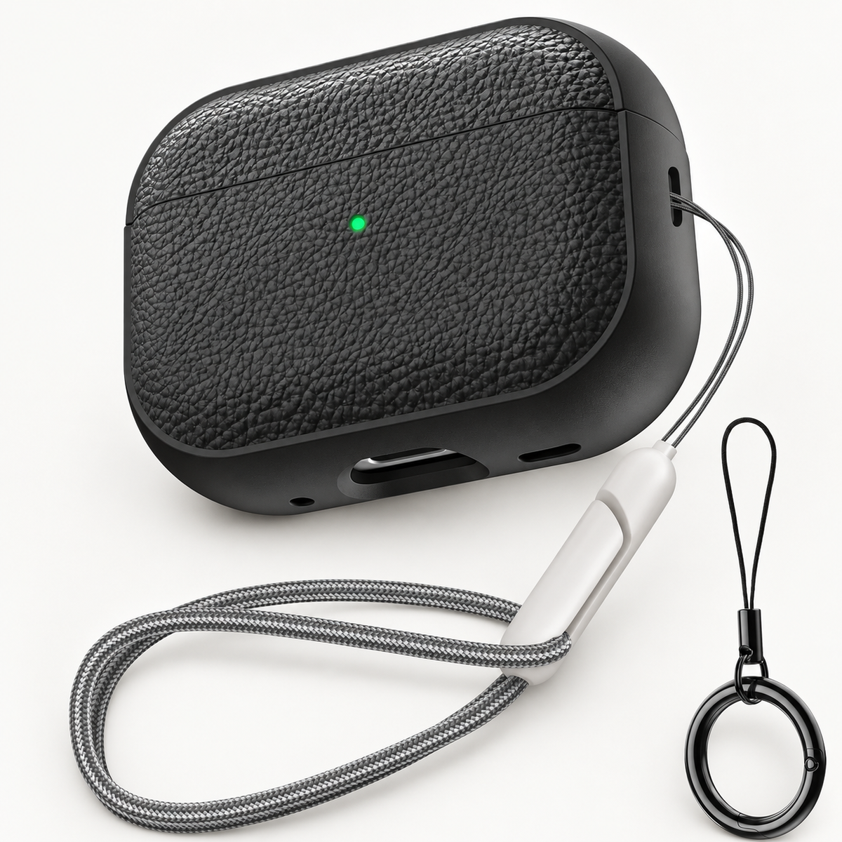 Funda texturizada con mosquetón para AirPods