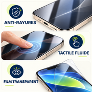 Film hydrogel pour iPhone – protection anti-rayures, tactile fluide et transparente