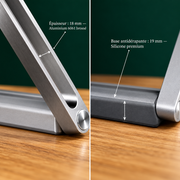 Aluminium 18mm base 19mm