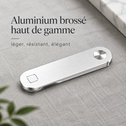 Aluminium brossé haut de gamme