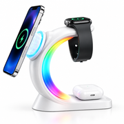 Charger white with devices