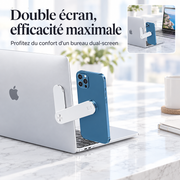 Double écran, efficacité maximale