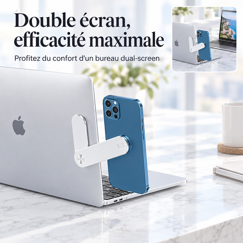 Double écran, efficacité maximale
