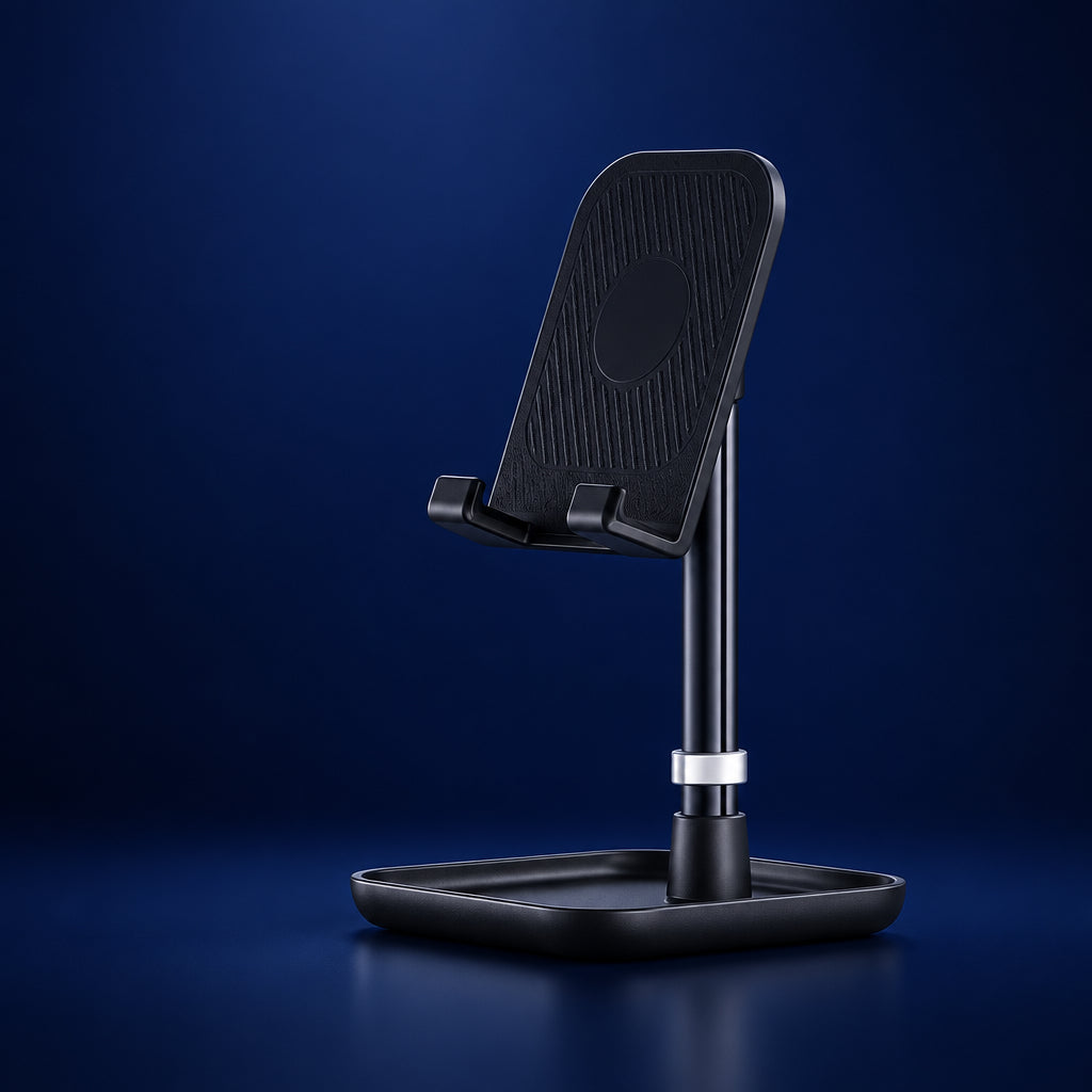 Support de bureau réglable pour téléphone et tablette