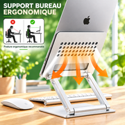 Support Bureau Ergonomique lumineux